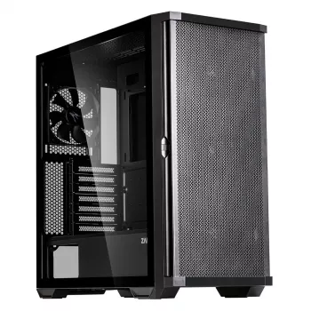 Zalman Z10 ATX Mid-Tower puzdro, čierne, tvrdené sklo, 4x ARGB ventilátory