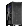 Zalman Z10 ATX Mid-Tower puzdro, čierne, tvrdené sklo, 4x ARGB ventilátory