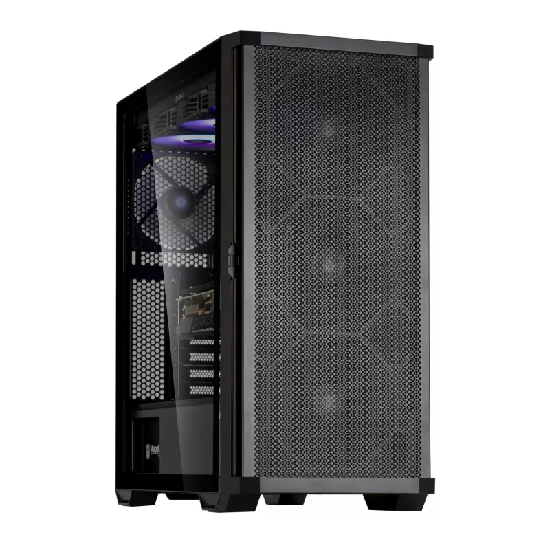 Zalman Z10 ATX Mid-Tower puzdro, čierne, tvrdené sklo, 4x ARGB ventilátory