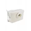 AWTOOLS AW85501 50L pedálový vedro z nehrdzavejúcej ocele, strieborný