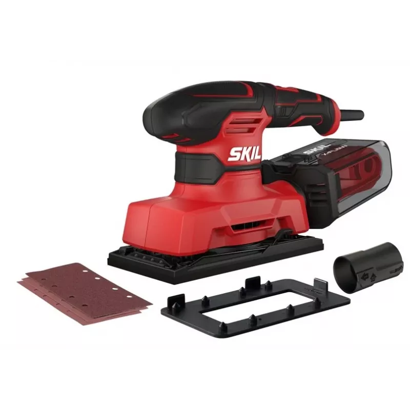 SKIL 7362AA Excentrická brúska 280W s 3 brúsnymi listami a prachovým boxom