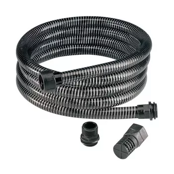 IMULETKU 7m Ťažká sacia hadica zo zosilneného PVC s nožným ventilom a objímkami, 1 palec