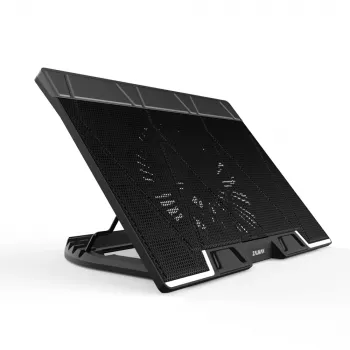 Zalman ZM-NS3000 17-palcový 200mm ventilátor biely LED chladič notebooku