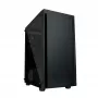 Zalman T3 PLUS mATX Mini-Tower PC skriňa, čierna, akrylové okno, 2 ventilátory