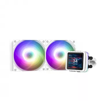 Zalman ALPHA2 DS A24 240mm biely AIO kvapalinový CPU chladič