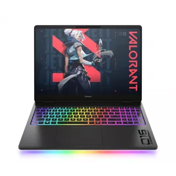 HP OMEN MAX Gaming 16-ah0013ns 16-palcový WQHD 165Hz herný notebook - Intel Core Ultra 9 275HX, 32GB DDR5, 1TB SSD, NVIDIA GeForce RTX 5070 Ti 12GB, Windows 11 Home, Shadow Black (repasovaný)