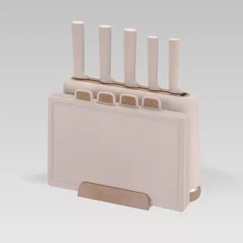 MEO MR-1412-BEIGE MAESTRO sada nožov a krájacej dosky