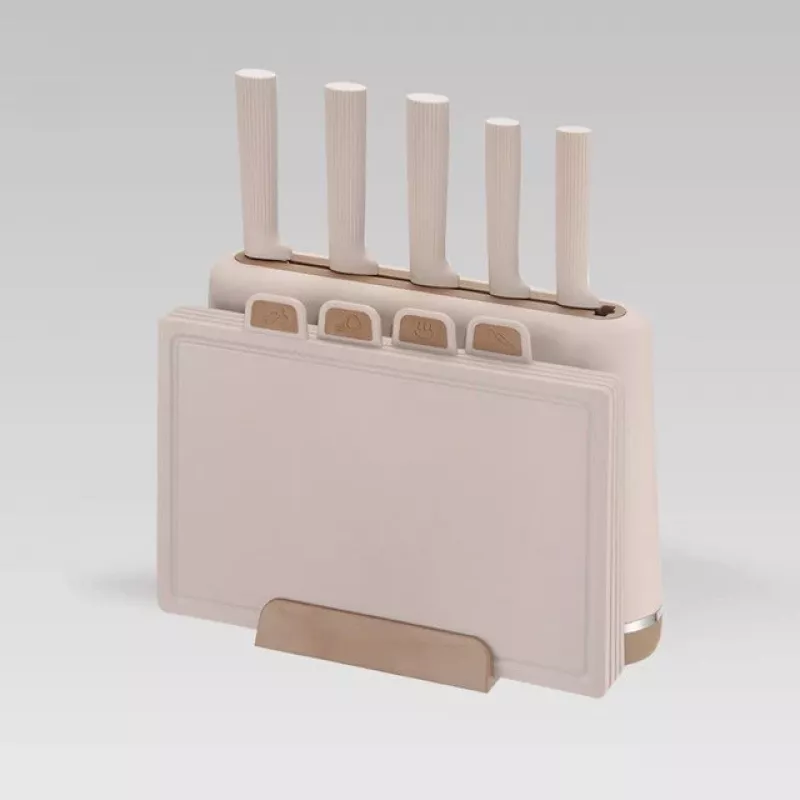 MEO MR-1412-BEIGE MAESTRO sada noža a dosky na krájanie