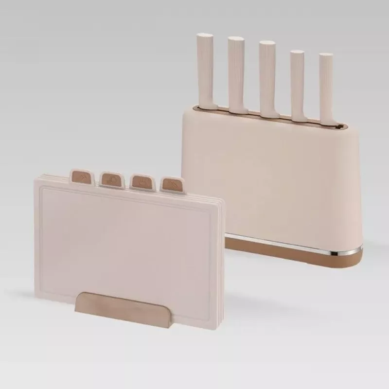 MEO MR-1412-BEIGE MAESTRO sada noža a dosky na krájanie