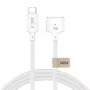 TECH-PROTECT MMC01 Ultraboost magnetický kábel pre MacBook USB-C na MagSafe 3 140W 300cm biely