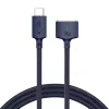 TECH-PROTECT MMC01 Ultraboost magnetický kábel pre MacBook USB-C na MagSafe 3 140W 300cm polnočná modrý