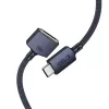 TECH-PROTECT MMC01 Ultraboost magnetický kábel pre MacBook USB-C na MagSafe 3 140W 300cm polnočná modrý