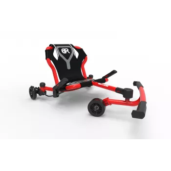 EzyRoller Drifter X nohami poháňaný drift kart pre deti od 4-12+, červený