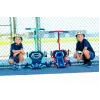 EzyRoller Drifter X nohami poháňaný drift kart pre deti od 4-12+, červený