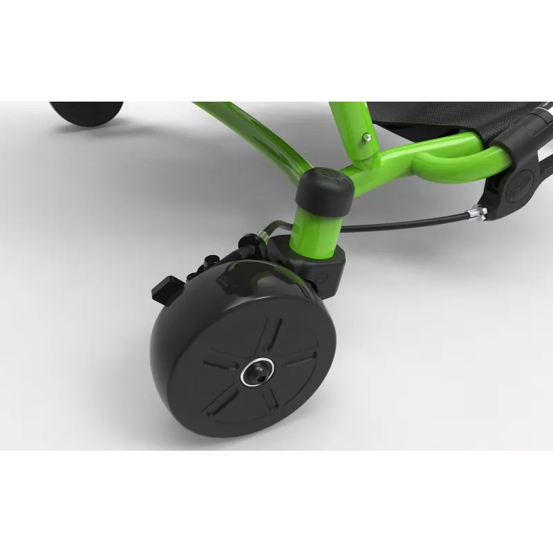 EzyRoller Drifter Pro X nohami poháňaný drift gokart pre deti od 10 rokov - zelený