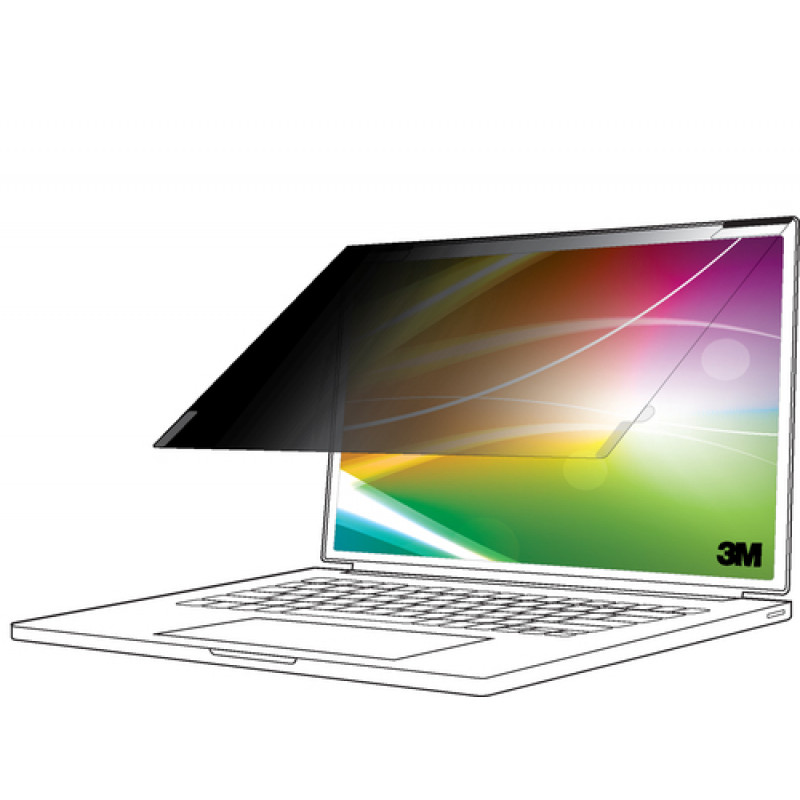 3M filter proti videniu pre notebook - svetlá obrazovka - odnímateľný - Flip/lepidlo - 35 cm (13,8 palca)