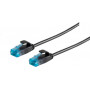 S/CONN maximum connectivity S-Conn 08-22305 U/UTP (UTP) čierny 0,3m Cat6 sieťový kábel (08-22305) - Kábel - Sieť