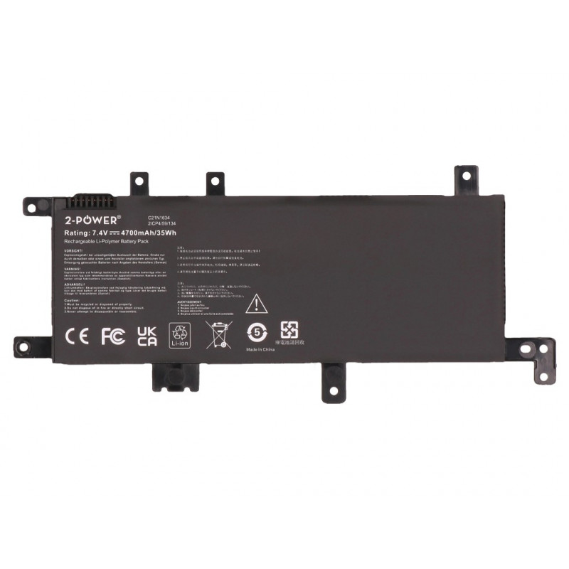 2-Power Asus ViviBook R542U hlavný akumulátor - batéria - 5 000 mAh (2P-0B200-02550000)