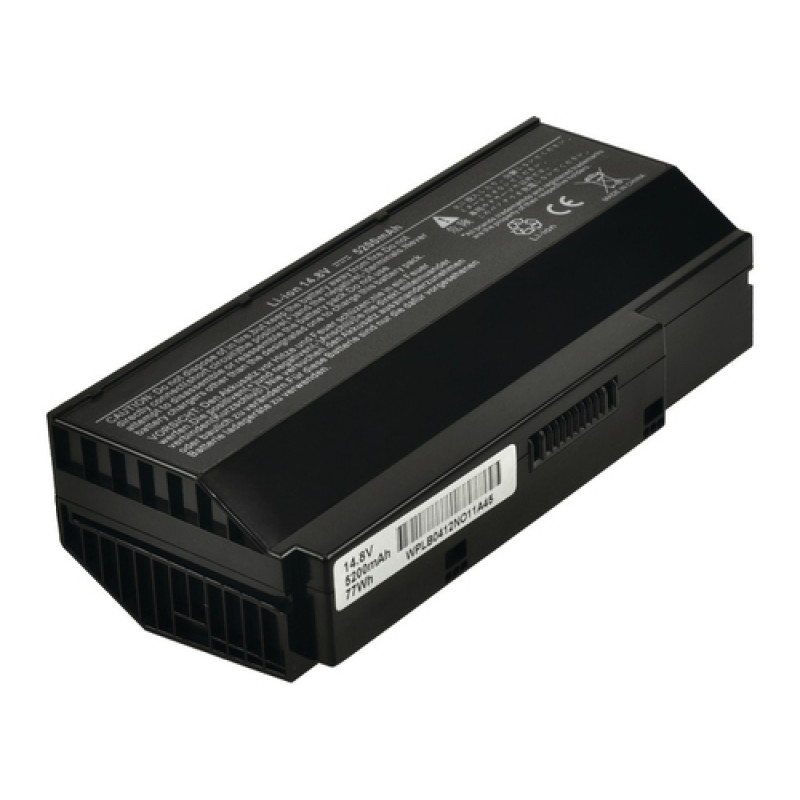2-power hlavný akumulátor Asus G73 - batéria - 5 200 mAh (2P-07G016DH1875)