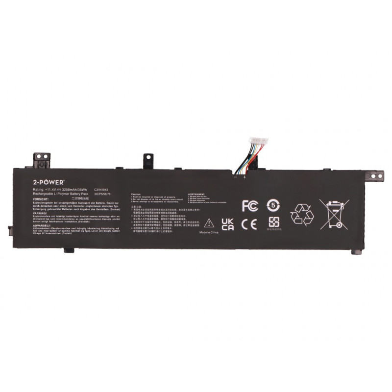 2-power hlavný akumulátorový blok - batéria - 3 200 mAh (2P-0B200-03430000)