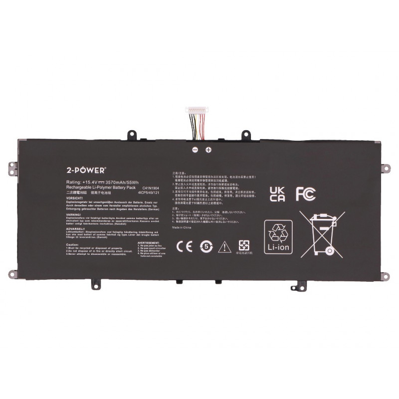 2-power Asus U4700J hlavný akumulátorový blok - batéria - 49 mAh (2P-0B200-03660000)