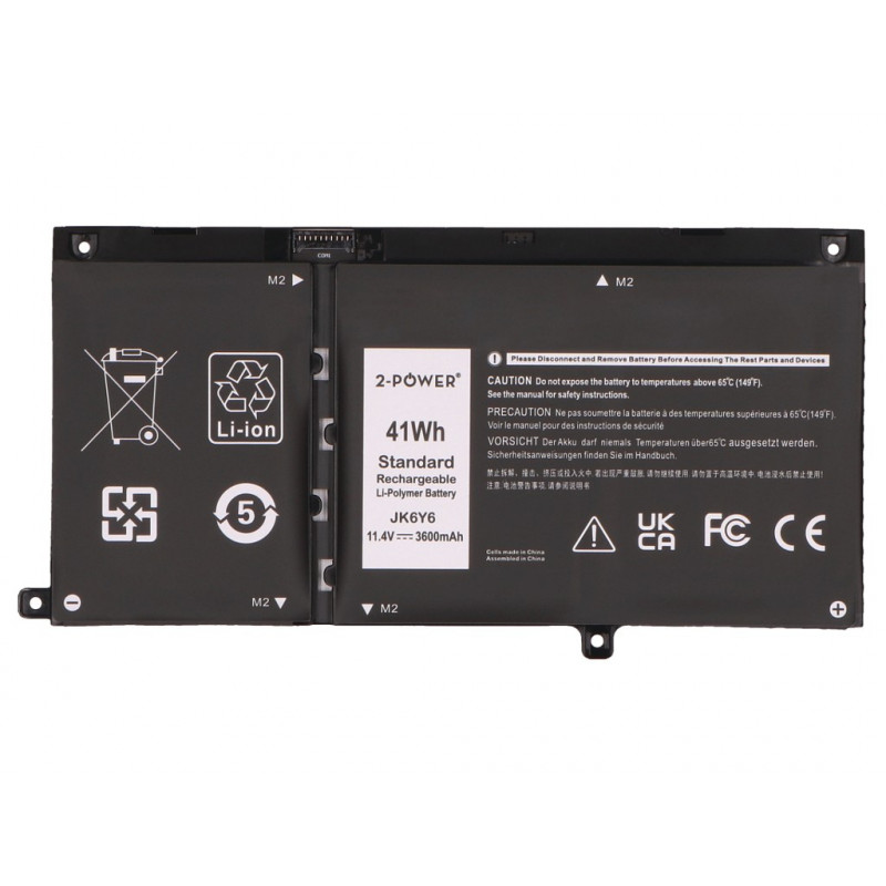 2-Power hlavný batériový pack Dell Vostro 5502 - batéria - 41 mAh (2P-451-BCPU)