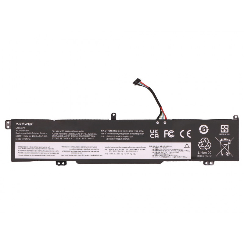2-power Lenovo IdeaPad L340-15IRH hlavná batéria - batéria - 53 mAh (2P-5B10T04976)