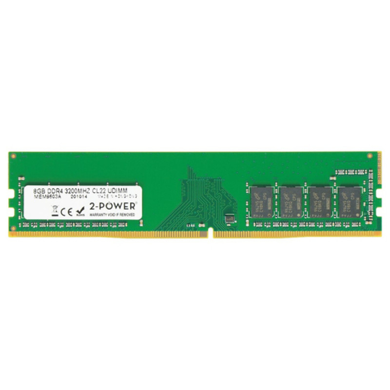 2-power 2P-5M30V06913 - 8 GB - 1 x 8 GB - DDR4 - 3200 MHz