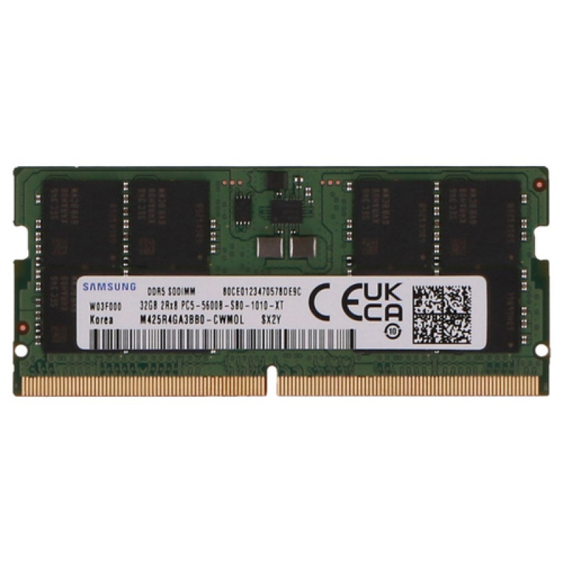 2-power 32GB DDR5 5600MHz CL40 SoDIMM (2P-5M30Z71714)