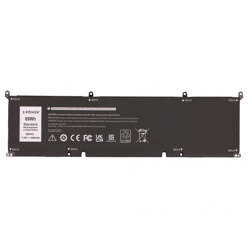 2-Power hlavná batéria Dell Precision 5550 - batéria - 69 mAh (2P-70N2F)