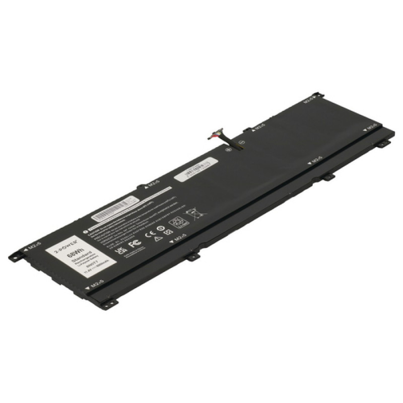 2-Power hlavná batéria Dell XPS 15 9575 2-in-1 - batéria - 68 mAh (2P-8N0T7)