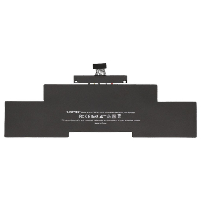 2-power 2P-A1618 - batéria - Apple MacBook Pro 15 A1398 Mid 2015 (EMC2909 - EMC2910)