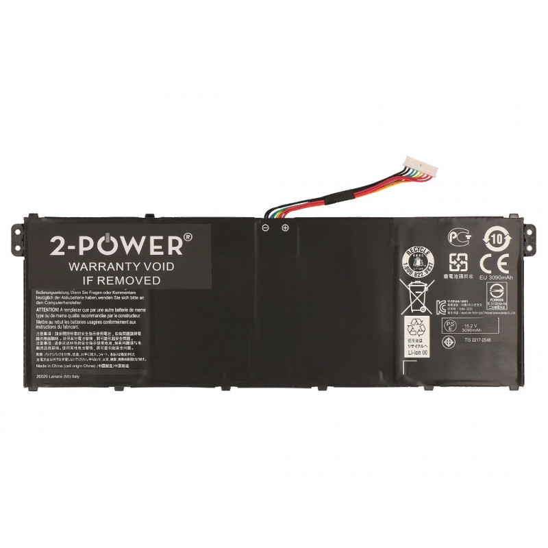 2-power 2P-AC14B3K - akumulátor - batéria 48 mAh 15,2 V