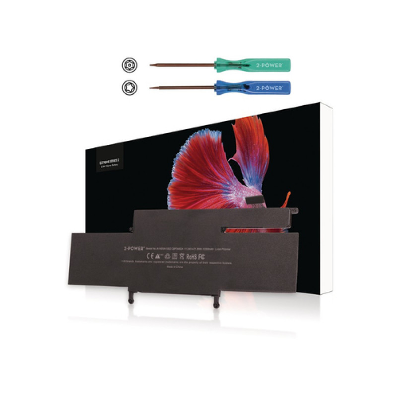 2-power 2P-A1493 - batéria - Apple MacBook Pro 13 A1502 Late 2013 (EMC2678) - Mid 2014 (EMC2875)