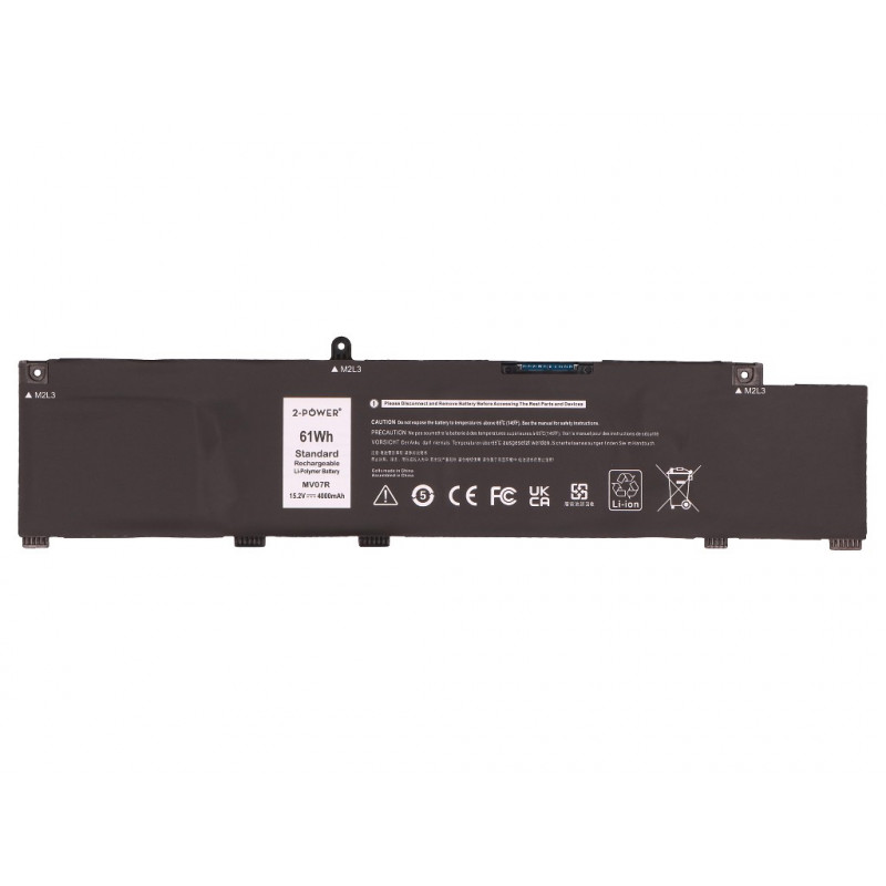 2-power hlavný akumulátorový balík - batéria - 61 mAh (2P-JJRRD)
