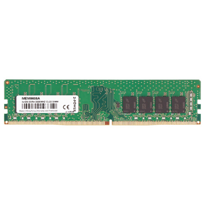 2-power 2P-KVR32N22D8/32 - 32 GB - 1 x 32 GB - DDR4 - 3200 MHz