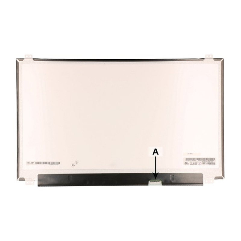 2-power 15,6 inch Full HD matný s výstupkami - 39,6 cm