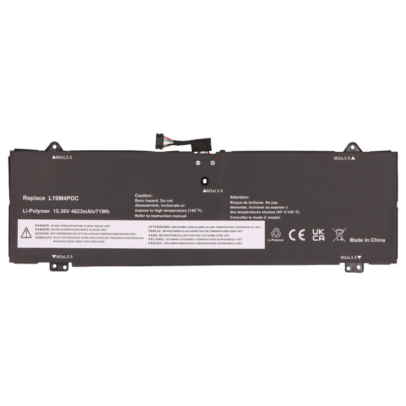 2-power hlavná batéria - akumulátor - 71 mAh (2P-L19M4PDC)