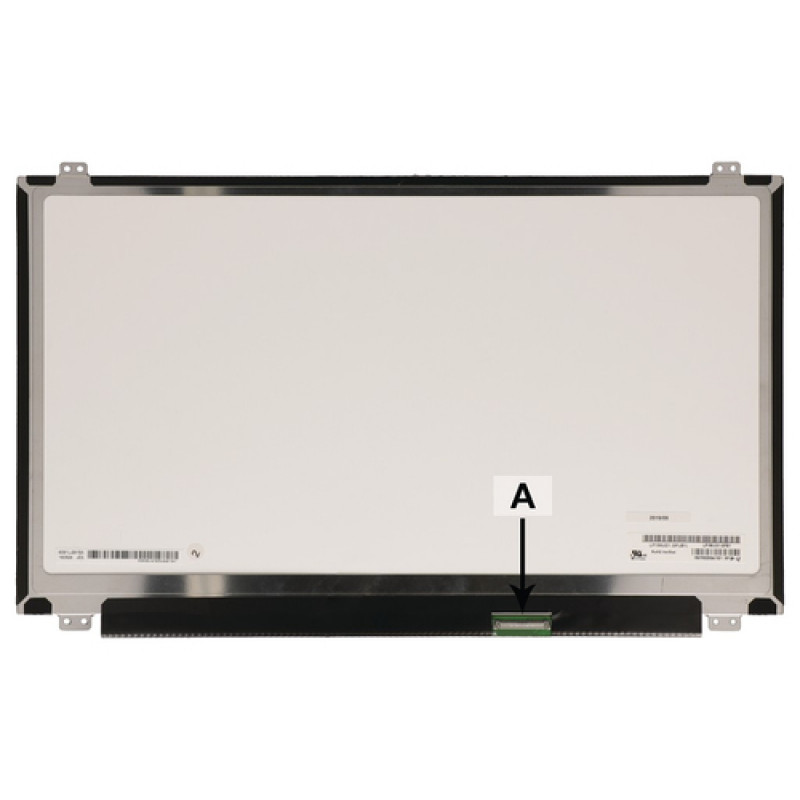 2-power 2P-LP156UD1-SPB2 - displej - 39,6 cm (15,6