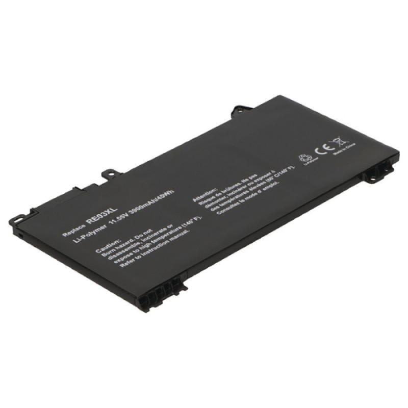 2-Power hlavný akumulátor HP RE03XL - batéria - 45 mAh