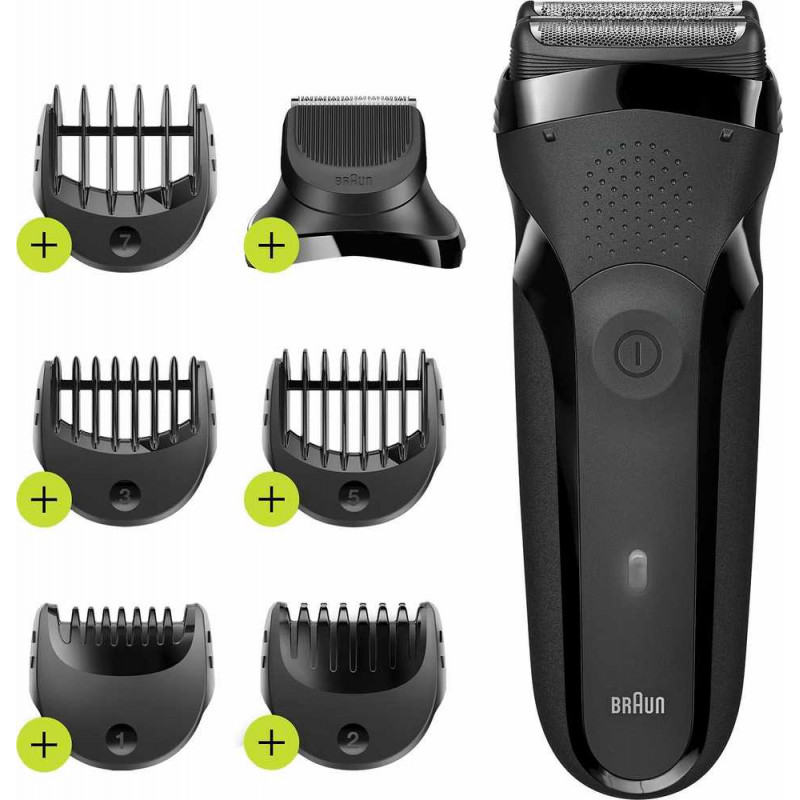 Braun holiaci strojček | 300BT Series 3 | výdrž (max.) 30 min. | NiMH | čierna