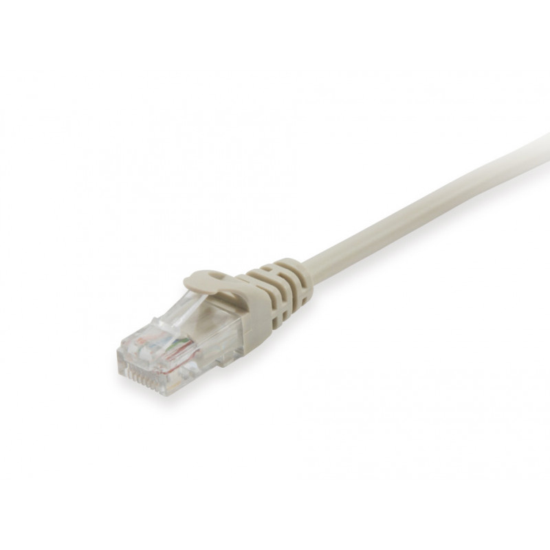 Equip patch kábel Cat6A U/UTP 2xRJ45 1,50m béžový LSZH polytaška