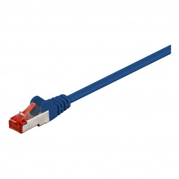 Goobay CAT 6 S/FTP CU 3m modrý