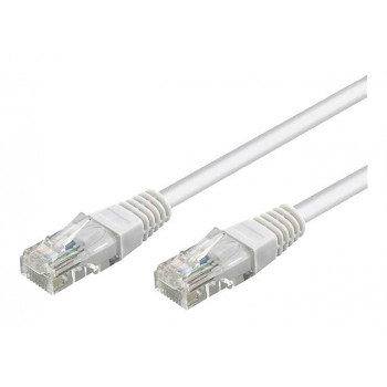 Goobay CAT 6 U/UTP CCA 5m biely