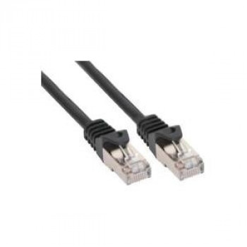Tecline S/FTP Cat6 - 2m - 2 m - Cat6 - S/FTP (S-STP) - RJ-45 - RJ-45 - čierna