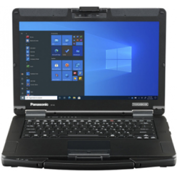 Panasonic Toughbook 55 - odolný - 180° dizajn závesu - Intel Core i5 1145G7 / 2.6 GHz - vPro - Win 10 Pro 64-Bit - Intel Iris Xe grafická karta - 8 GB RAM - 256 GB SSD TCG Opal Encryption - 35,6 cm (14)