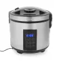 Tristar digitálny varič ryže a parný hrniec | RK-6138 | 900 W | 2,2 L | 7 programov | sivá
