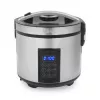 Tristar digitálny varič ryže a parný hrniec | RK-6138 | 900 W | 2,2 L | 7 programov | sivá