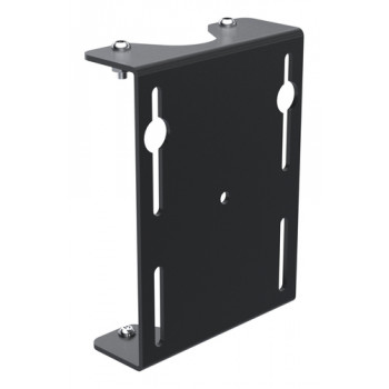 Ergonomic Solutions Hook & Rail Back-to-Back koľajnicový držiak - čierna