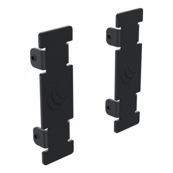 Ergonomic Solutions Hook & Rail sada koncoviek - čierna